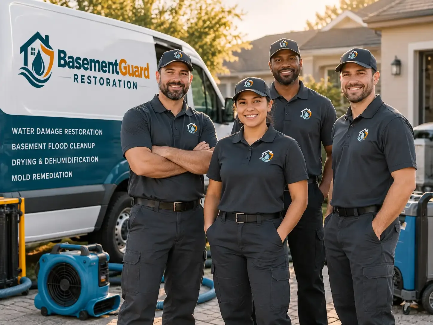 Basement Water Damage Restoration company in Langford, SD